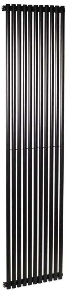 Трубчатый радиатор Betatherm вертикальный Elipse 1 1800x445 (Черный RAL9005M, подк. №99) Фото - 1